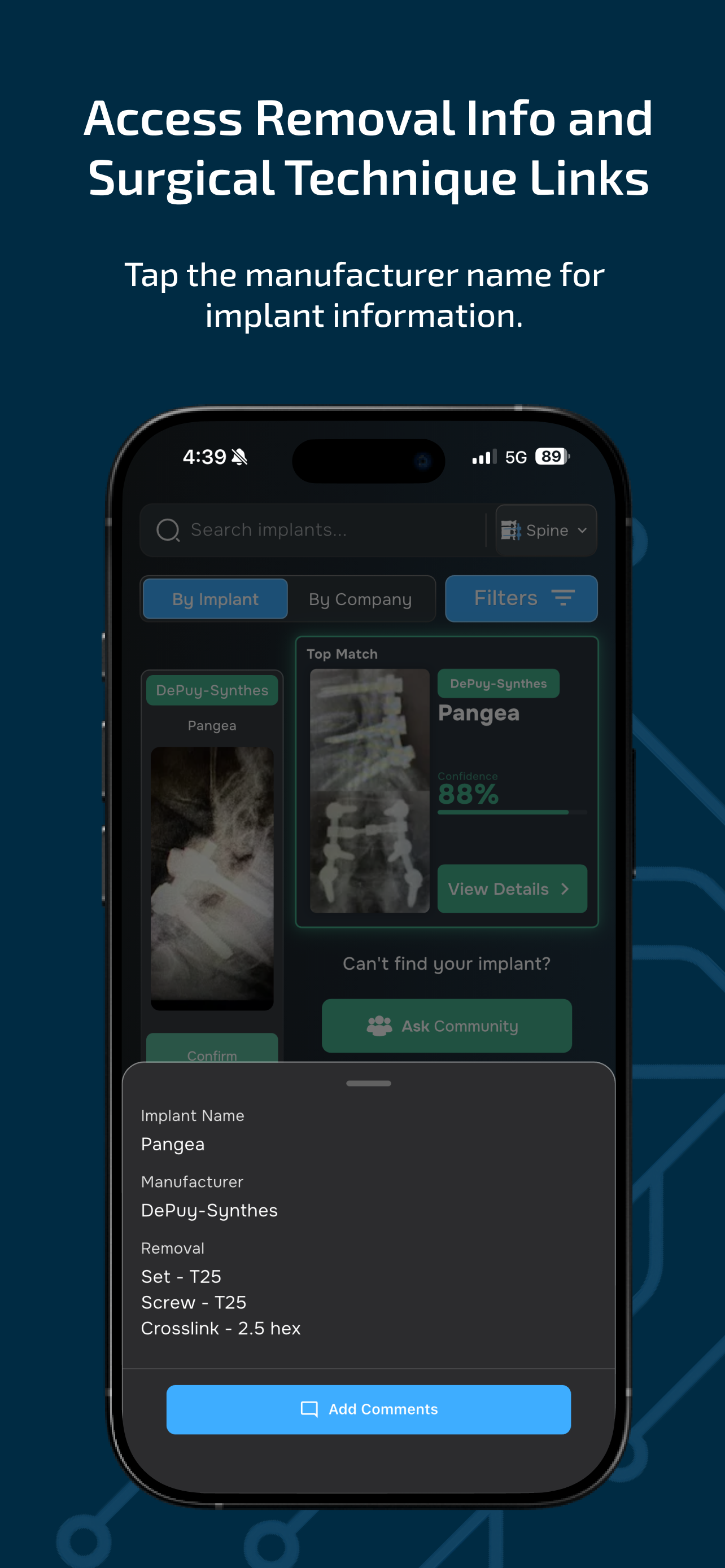 Implant Identifier screenshot 4