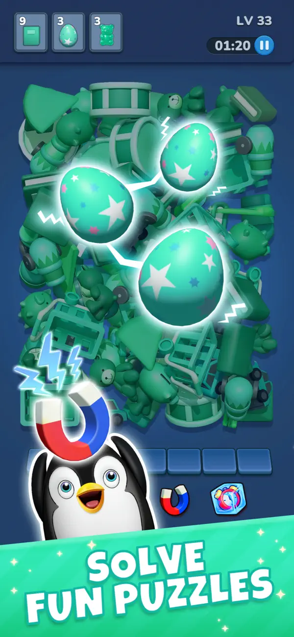 #3. Crazy Match - Triple Tap 3D (iOS) Ved: Orange One Limited