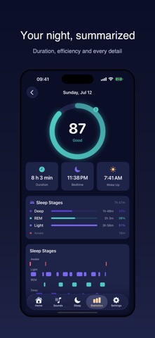 Moonwake: Sleep & Smart Alarm Screenshot 3 of 10