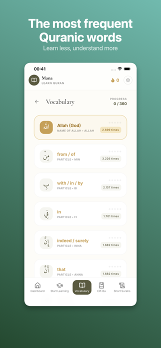 Mana: Learn Quranic Arabic Screenshot 2 of 8