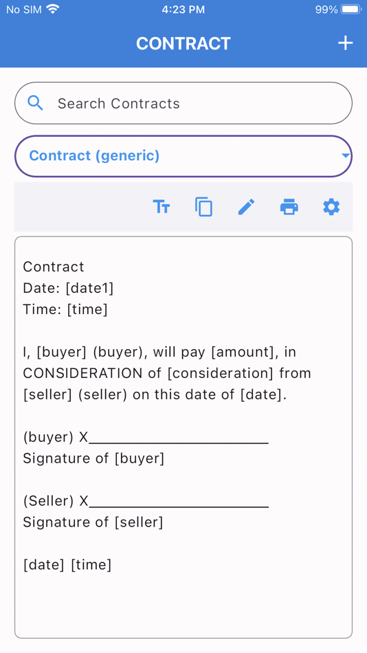 #9. Contract Plus (iOS) 由: Supplier Relations US, LLC.
