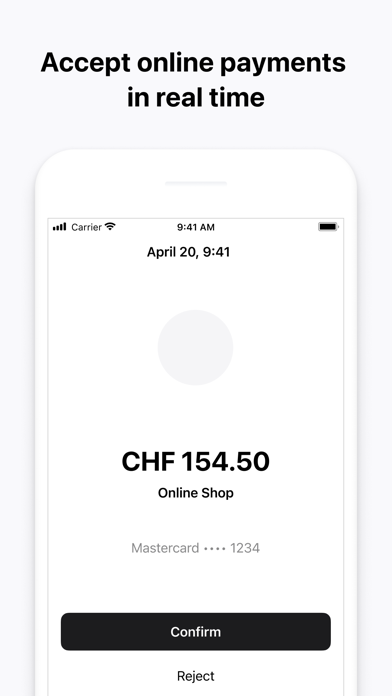 one – control over your cards Screenshot