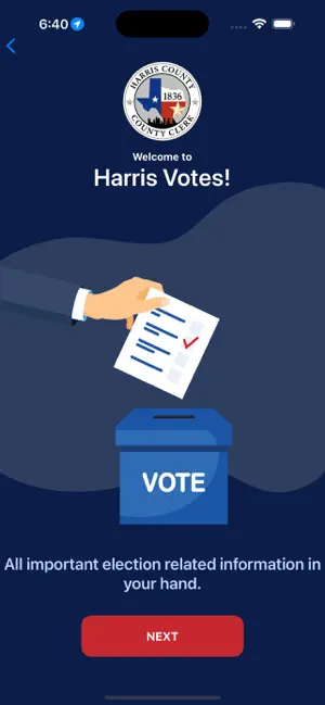 Harris Votes screenshot 2