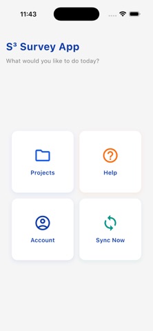 S³ SHAW Survey screenshot