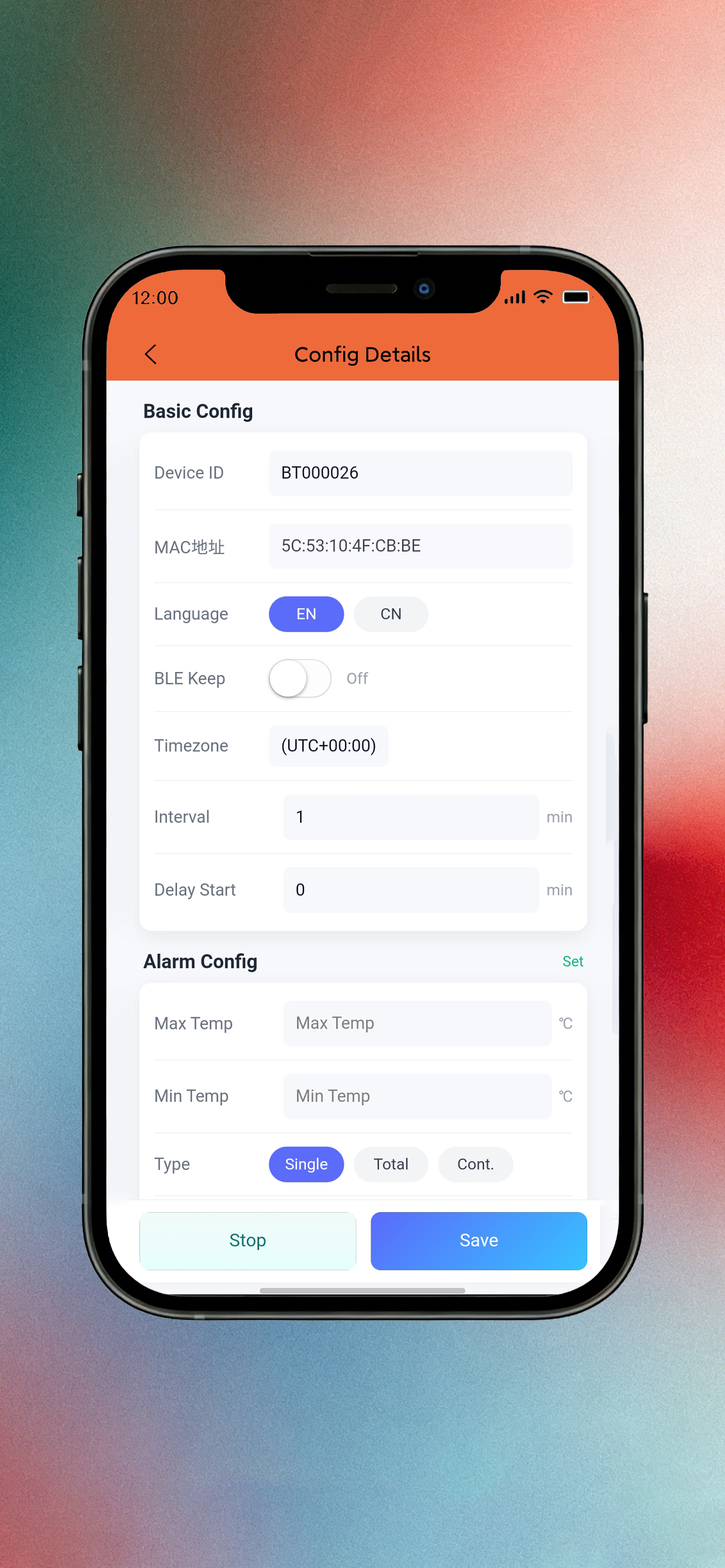 BLE TempTrak