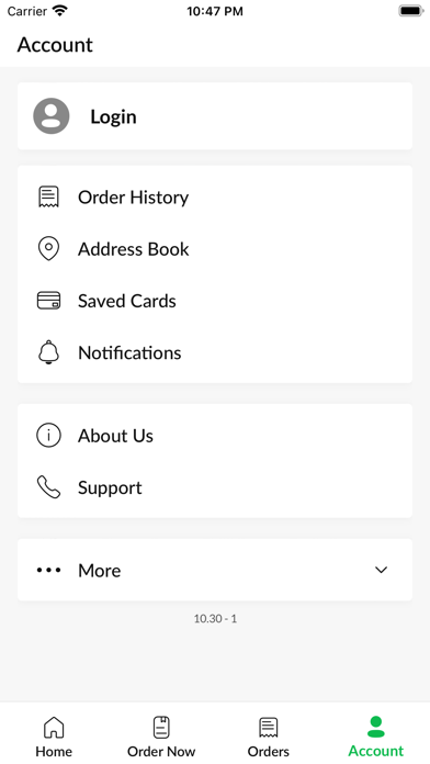 KJ BBQ House & Pizza. Screenshot