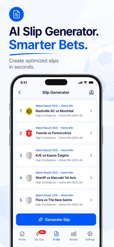 AI Football Predictions & Tips screenshot 4 of 5