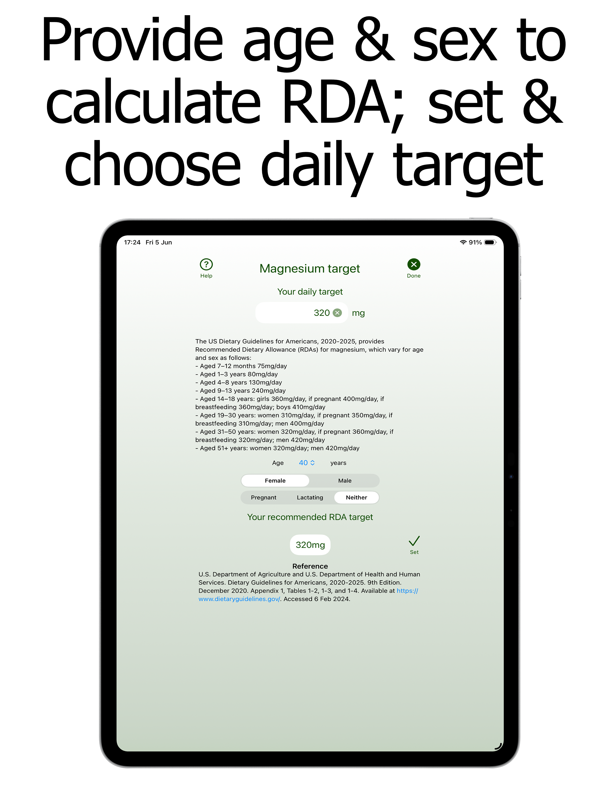 Magnesium Counter and Tracker screenshot 11
