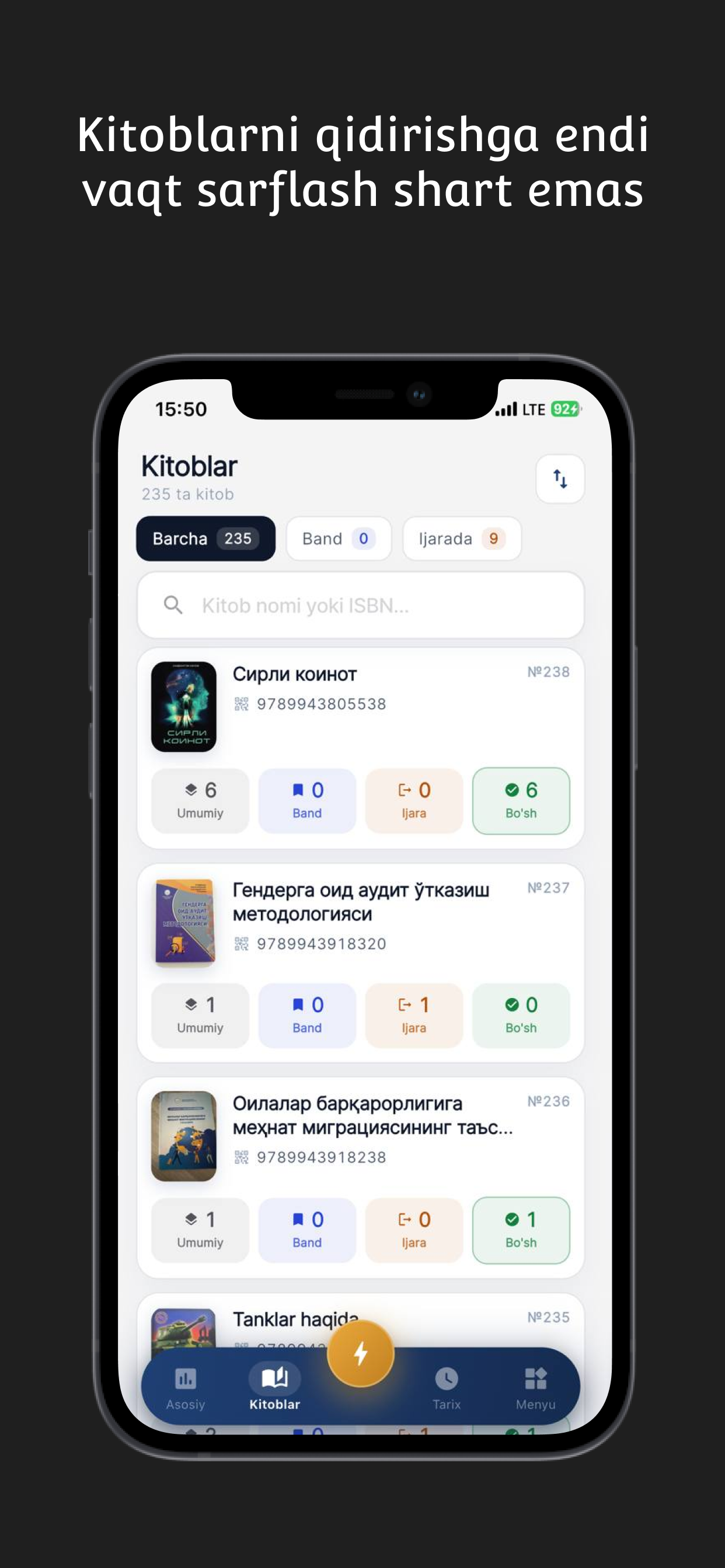 Kutubxonachi screenshot 3