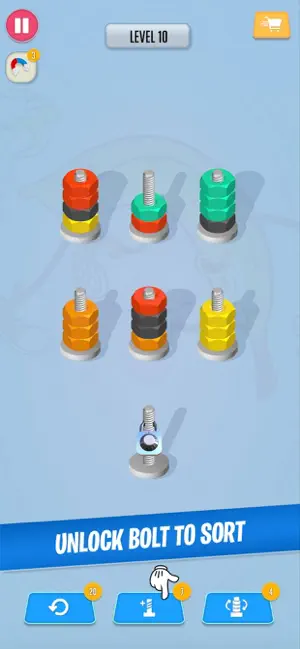 Nut Color & Texture Sort screenshot 4