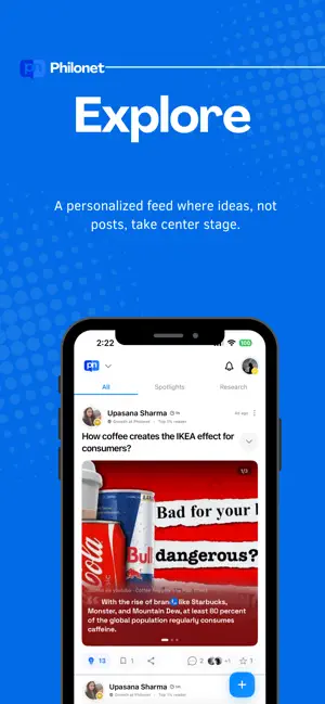 Philonet.ai - Think Social screenshot 1