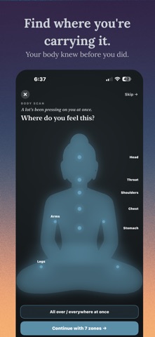 Vayla, mental wellness support iPhone screenshot