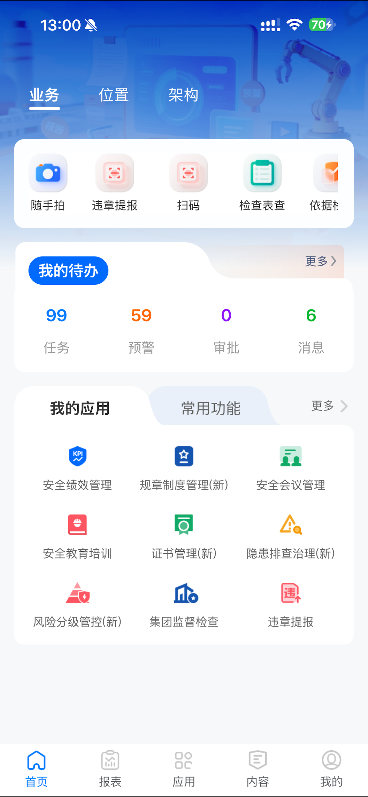 中信泰富特钢安全生产平台
