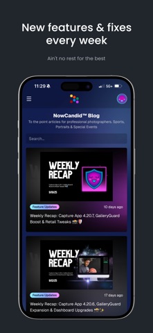 NowCandid Dashboard screenshot