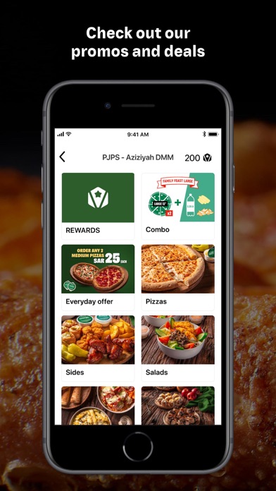 Papa Johns KSA screenshot