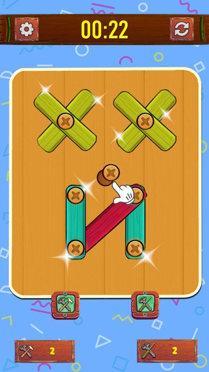 Bolts & Nuts - Wood Puzzle Sim