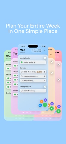 Weektor: Weekly Planner Screenshot 1 of 6