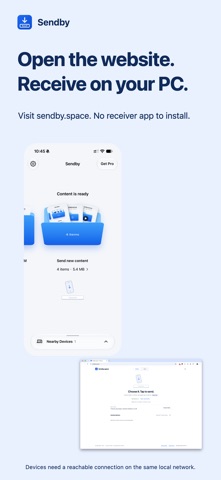 Sendby screenshot 2