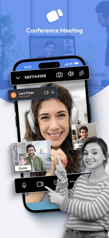 Video Meetings: Conference iPhone screenshot