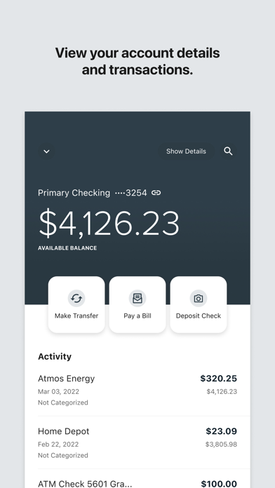 Prime Financial CU Mobile iPhone screenshot 4 - Finance app