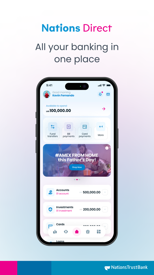 #1. Nations Direct (iOS) 由: Nations Trust Bank PLC