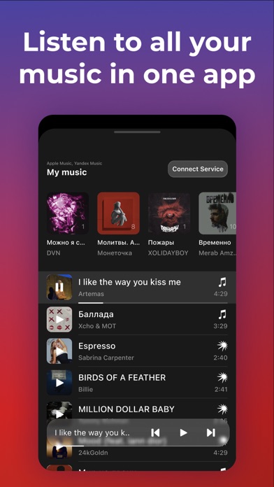 Transfer Music Screenshot