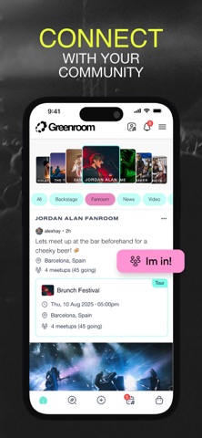 Greenroom360 screenshot