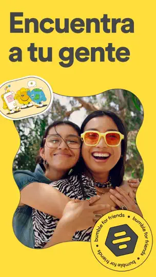 Captura de pantalla de Bumble For Friends: Haz Amigos en iPhone 1
