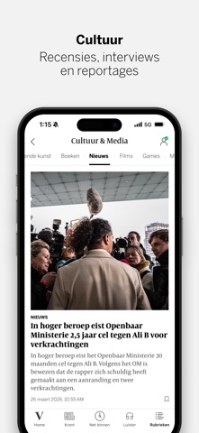 de Volkskrant - Nieuws screenshot