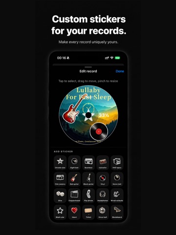 Vinyl Music Player - Orbit iPad screenshot