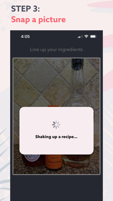 GlassEye - Cocktail Creator Screenshot