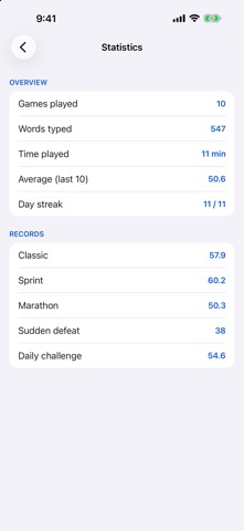 Fast Typing Game : Type speed Screenshot 5 of 5