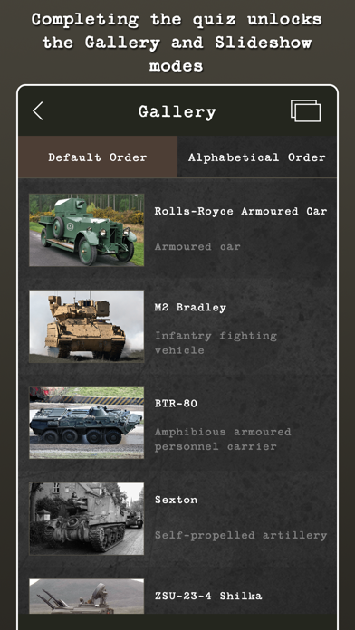 Name the AFV iPhone screenshot 6 - Games app