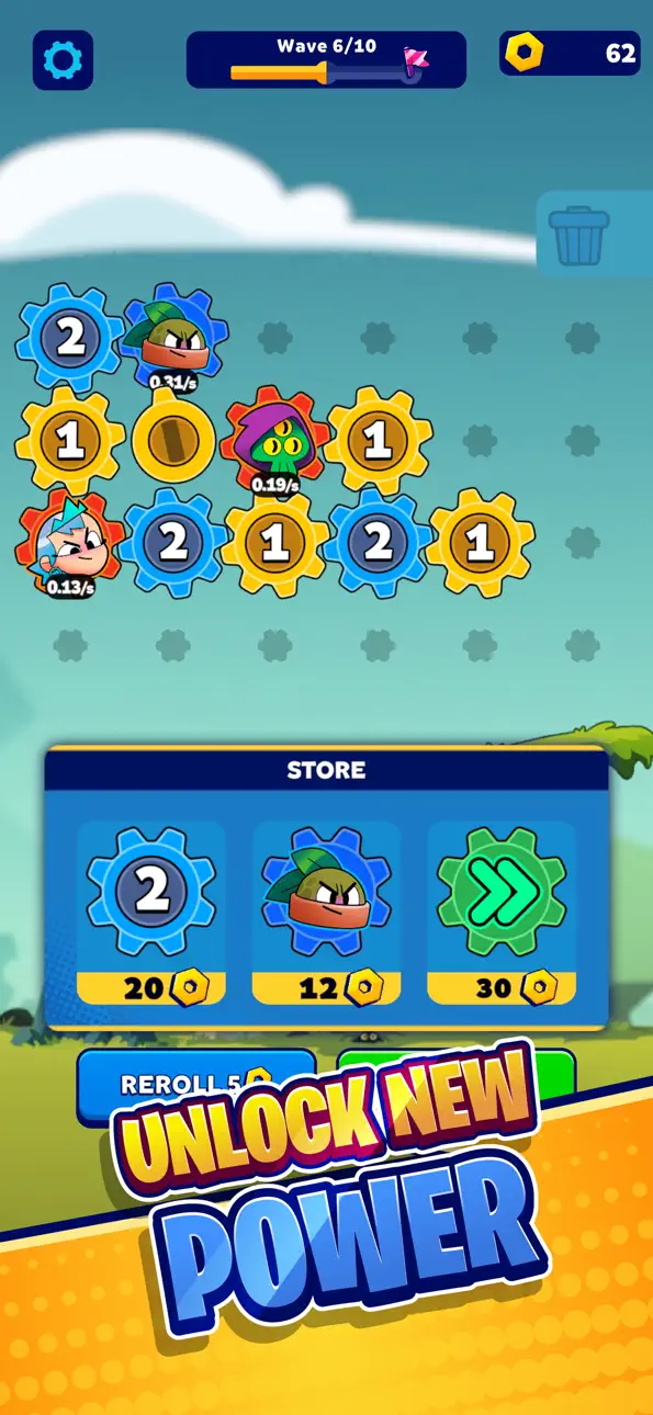 Gear Fight! iOS Mod IPA screenshot 4 - iOS game interface