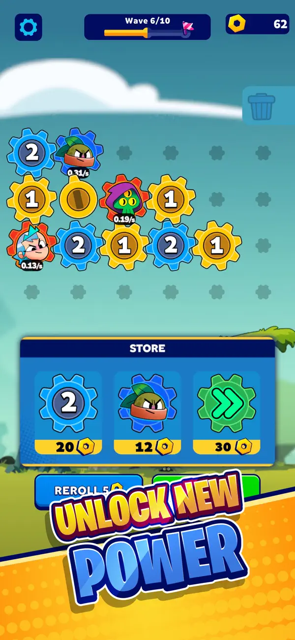 Gear Fight! iOS Mod IPA screenshot 4 - iOS game interface