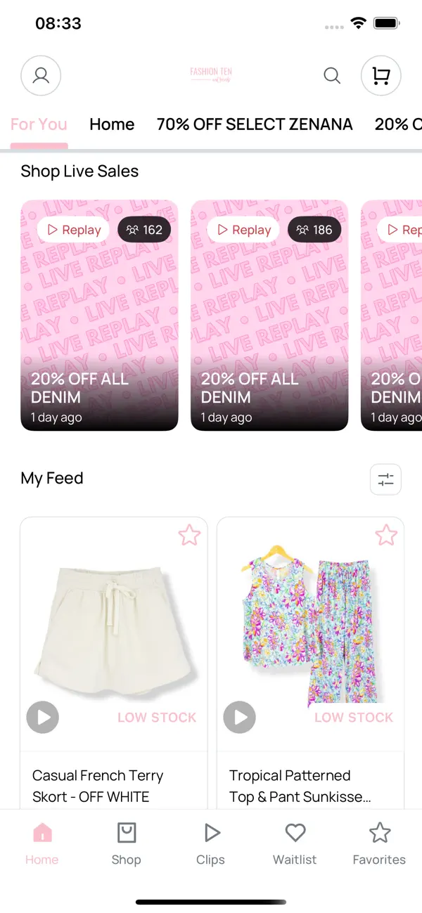 Screenshot #2 pour Fashion Ten and Trends