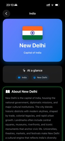 World All Capitals iPhone screenshot