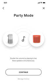 Bose Connect screenshot
