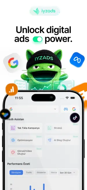 iyzads: AI Ads Manager screenshot 1