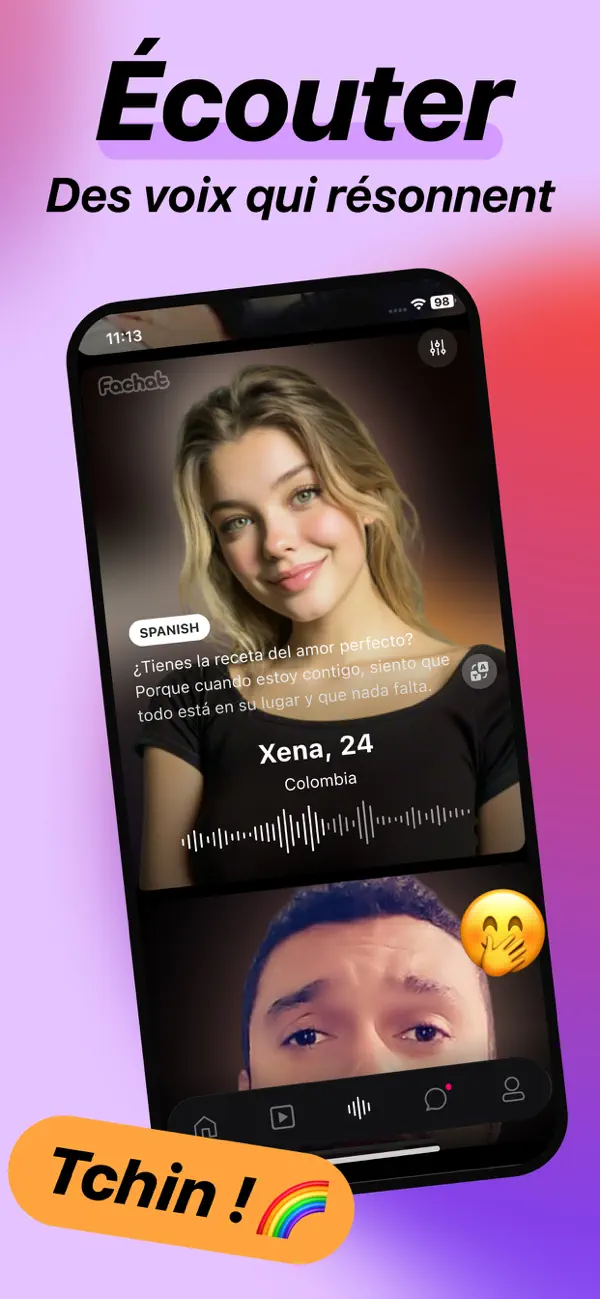 Screenshot #2 pour Fachat: Chat et Communauté