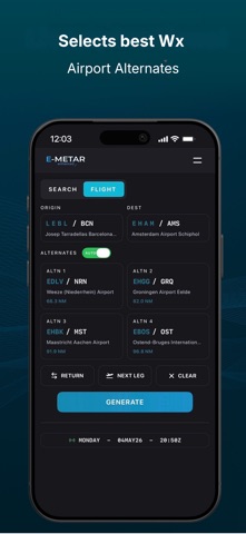 E-METAR — Enhanced METAR screenshot