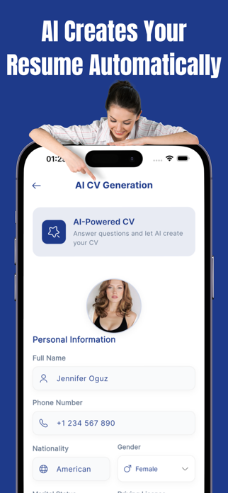 FastCV Maker: Resume Generator Screenshot 3 of 5