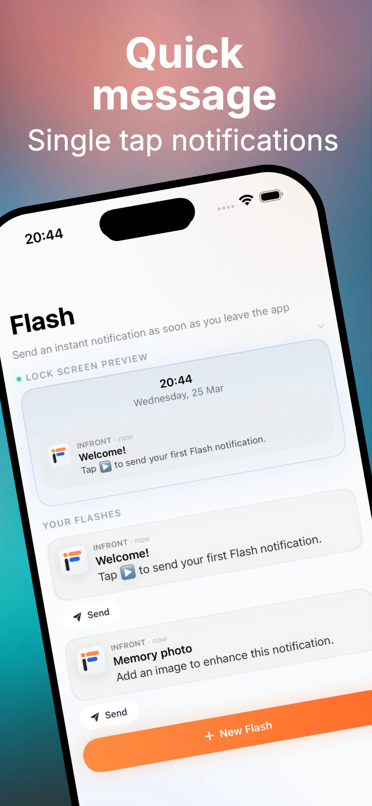 inFront - Custom Lock Screen screenshot 4
