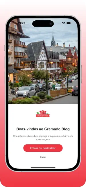 Gramado Blog screenshot 2