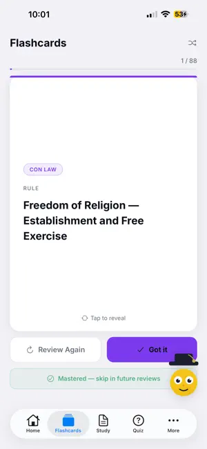 BarMentor AI: Bar Exam Prep screenshot 2