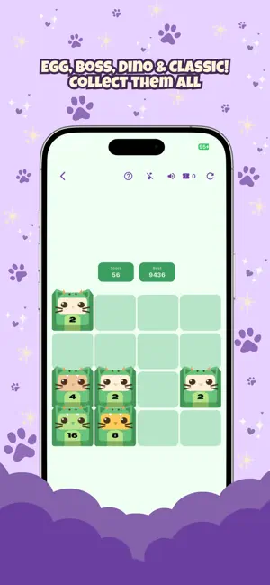 Keycap Cats Cute Merge Puzzle screenshot 4