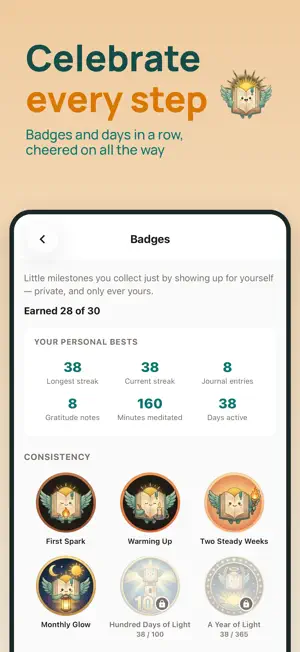 BrightLog Journal Mood Tracker screenshot 2