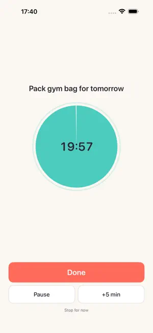 Kickstart: ADHD Task Starter screenshot 4
