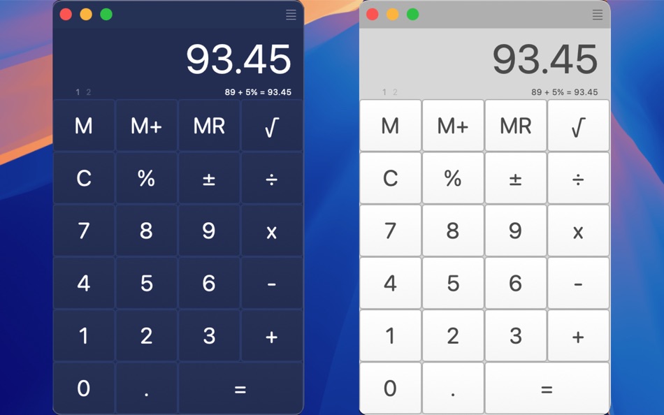 #1. Simple Calculator+ (macOS) 来自: UNB SYSTEMS PTY LTD