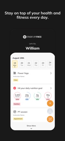 Straight Up Fitness screenshot
